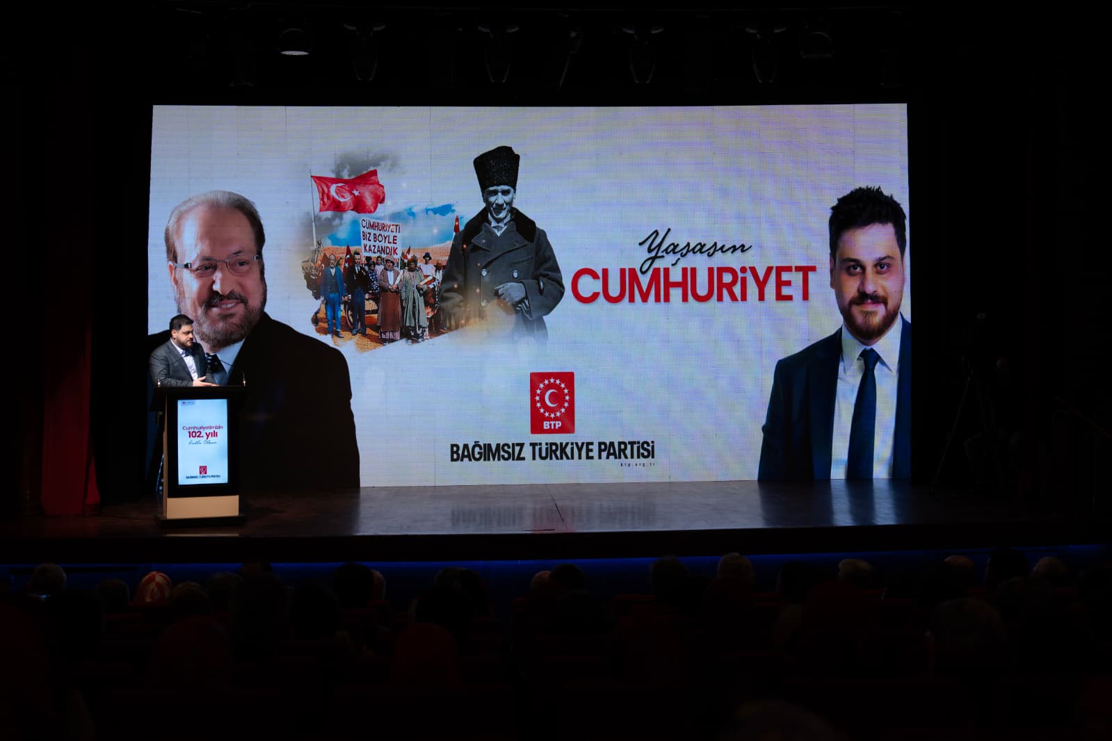 BTP’den Cumhuriyet Bayramı Şöleni: “Evlerinize Bayrak Asın” Çağrısı