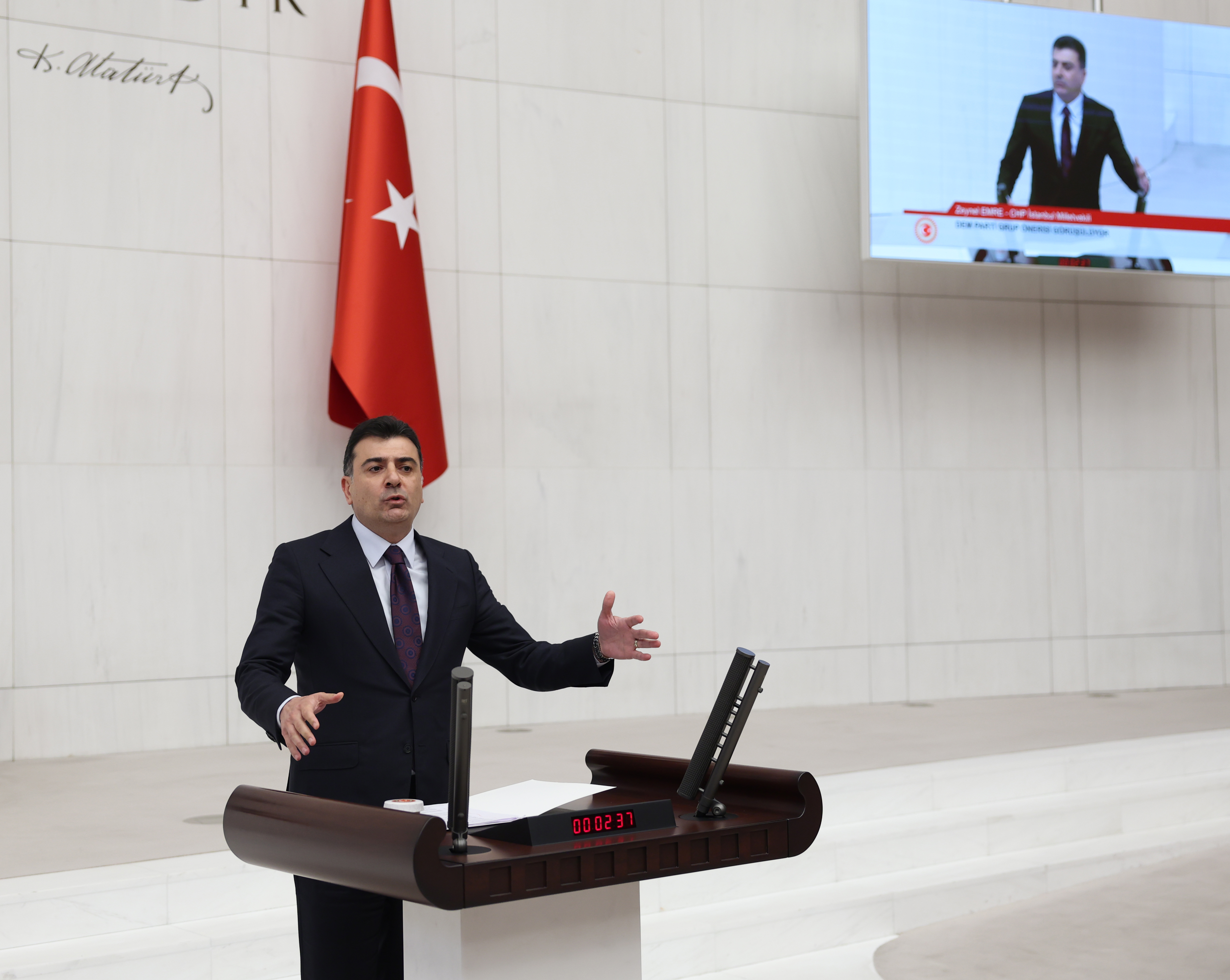 CHP’li Zeynel Emre’den Milli Emlak’ta “Usulsüz Depolama ve Dağıtım” İddiaları İçin Soru Önergesi