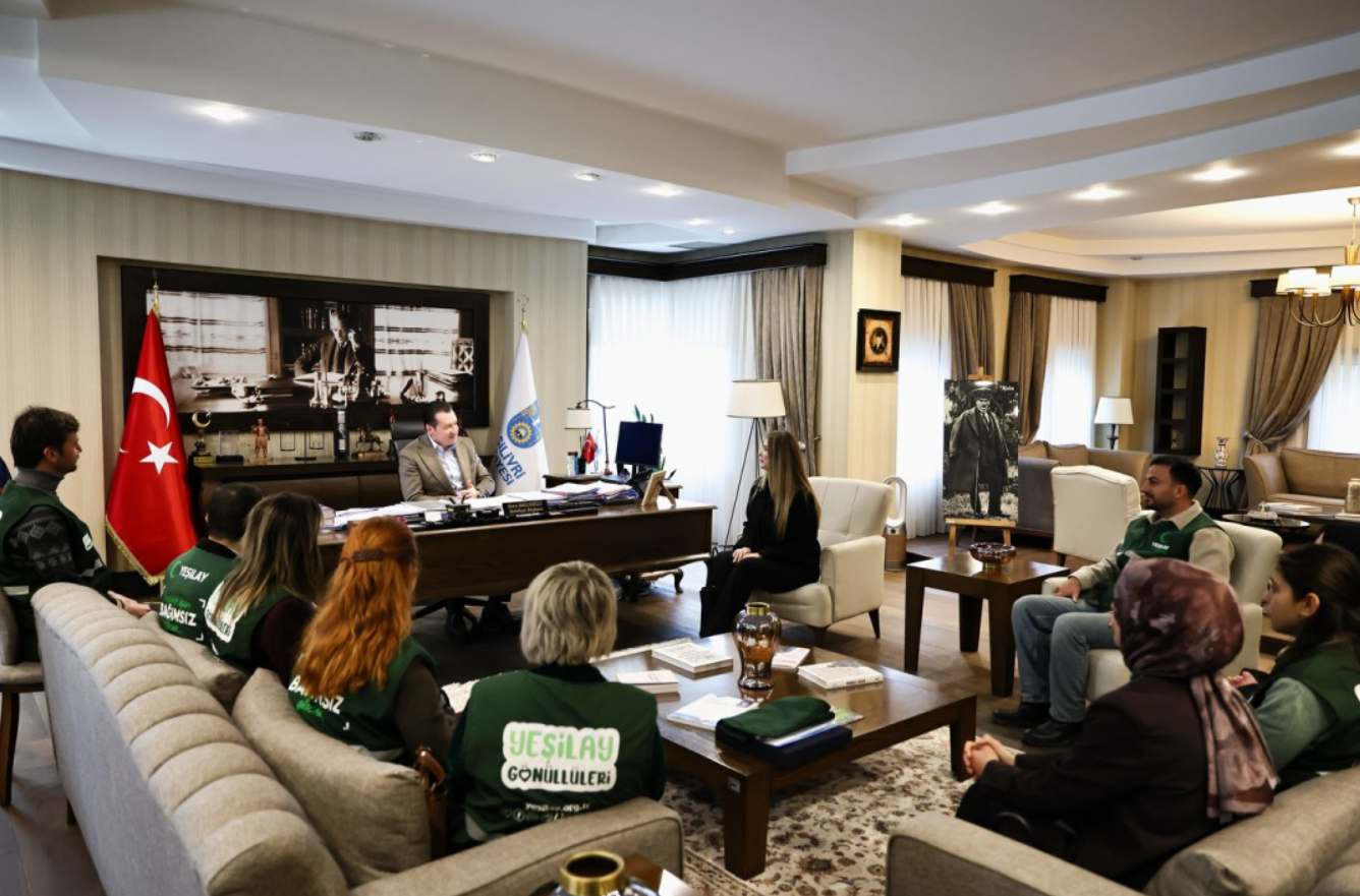 Başkan Balcıoğlu, ziyaretleri kabul etti