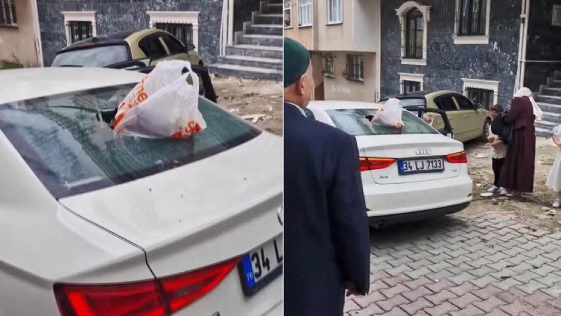 Gaziosmanpaşa’da Düğün Konvoyuna Çöp Şoku: Cam Patladı, Çocuklar Korku Dolu Anlar Yaşadı!