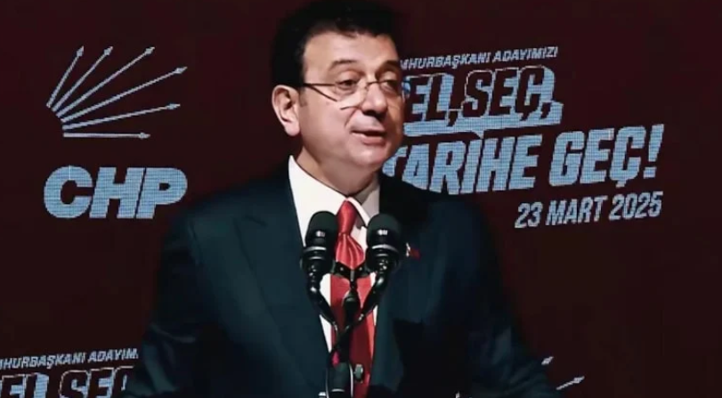 Ekrem İmamoğlu’ndan dikkat çeken mesaj: “CHP halktır, halkı durduramazsın”