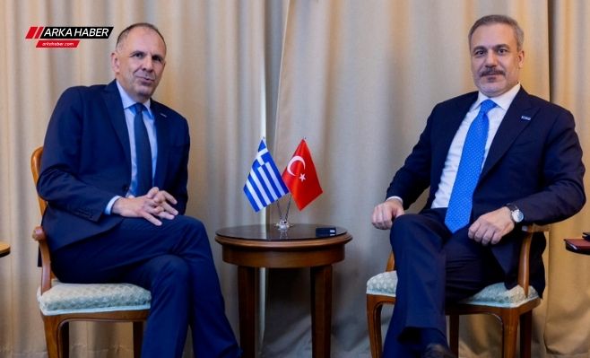 Bakan Fidan, Yunan mevkidaşı Yorgos Yerapetritis ile görüştü