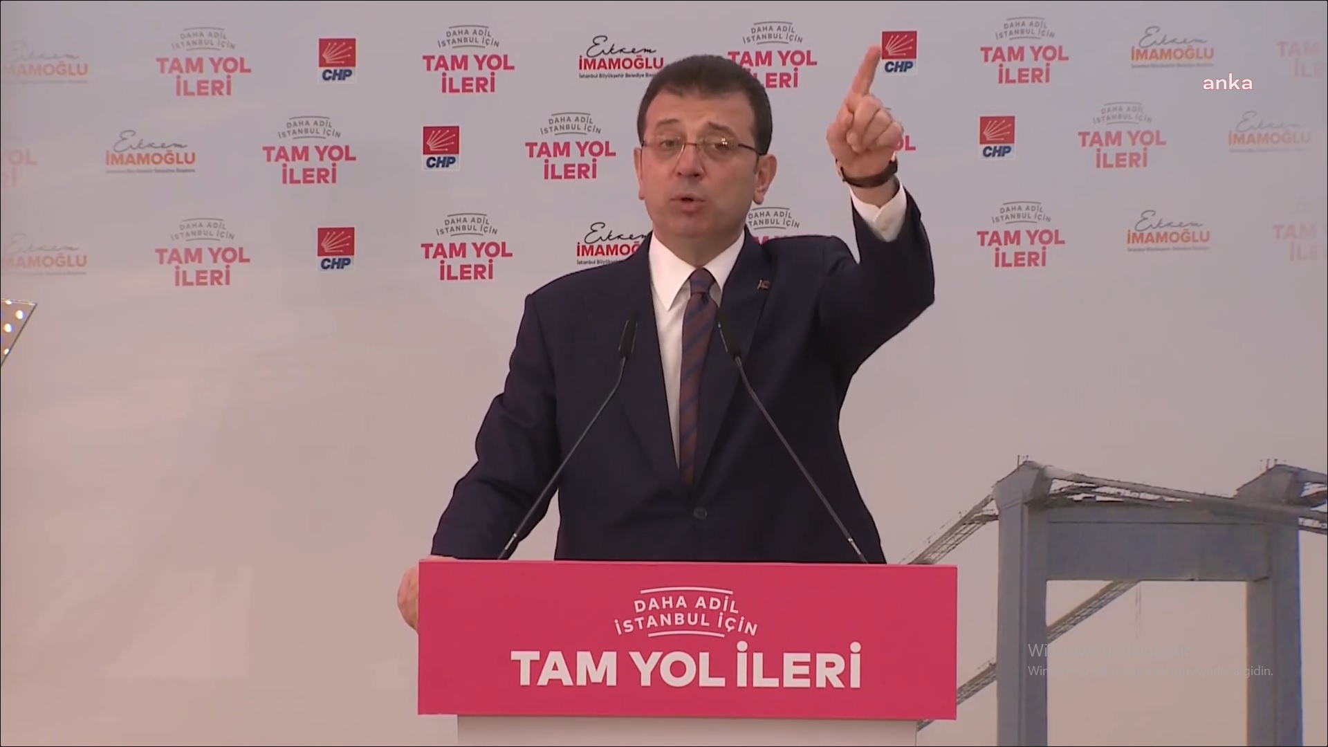 (1)  İMAMOĞLU'NDAN MURAT KURUM'A TEŞEKKÜR!