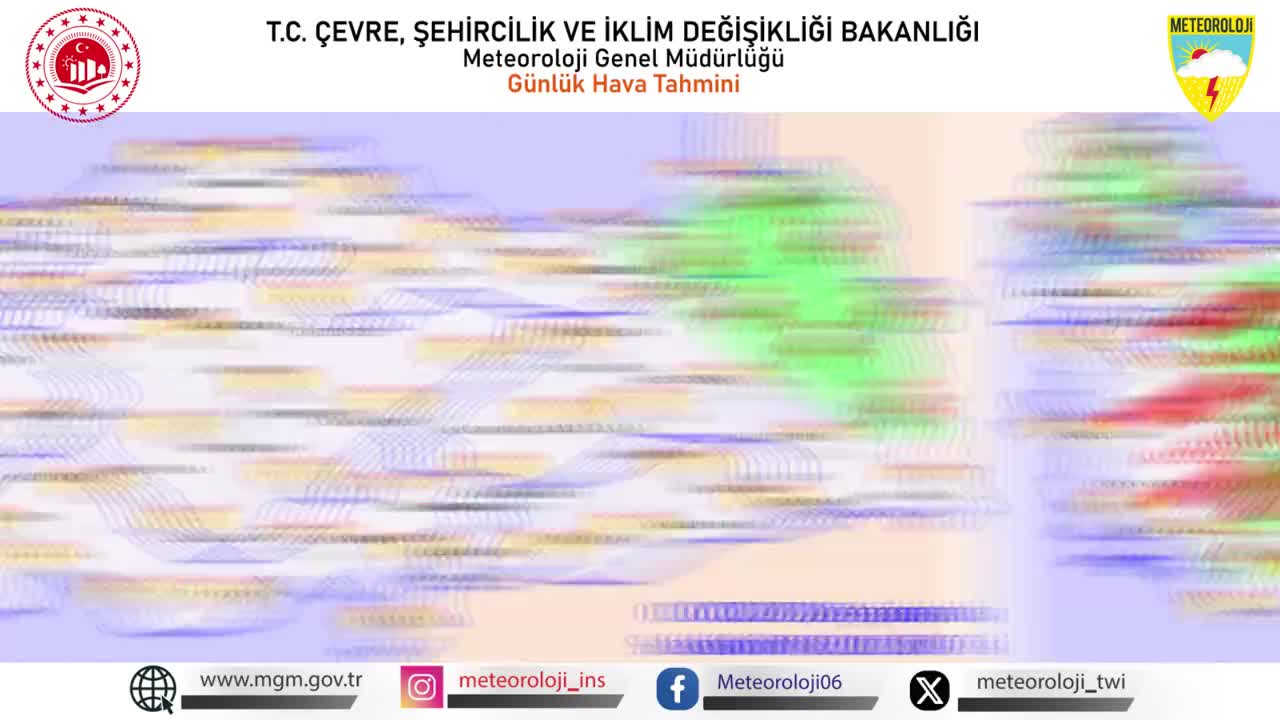 10 ilde sağanak ve gök gürültülü sağanak yağış bekleniyor