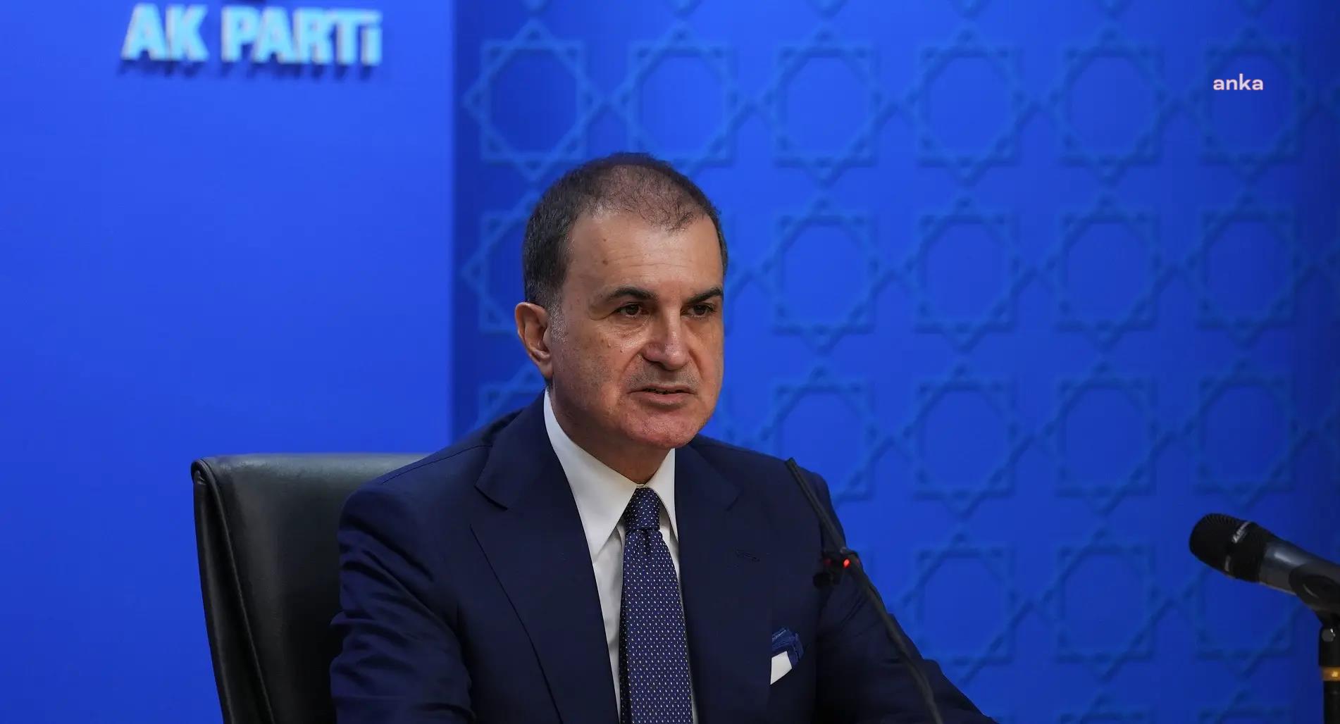 AK Parti Sözcüsü Ömer Çelik: "Trump’a dönük suikast girişimini en güçlü şekilde kınıyoruz"