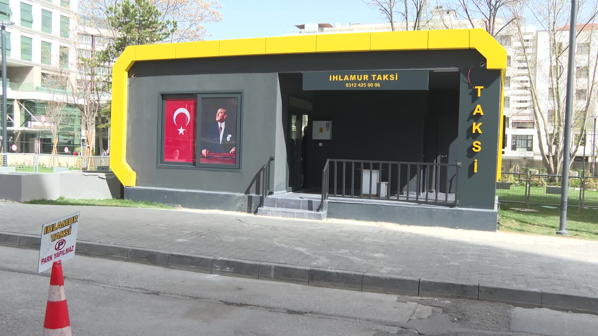 BAŞKETTE MODERN TAKSİ DURAKLARININ SAYISI ARTIYOR