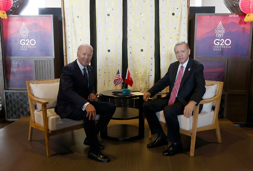 Cumhurbaşkanı Erdoğan, ABD Başkanı Biden ile görüştü