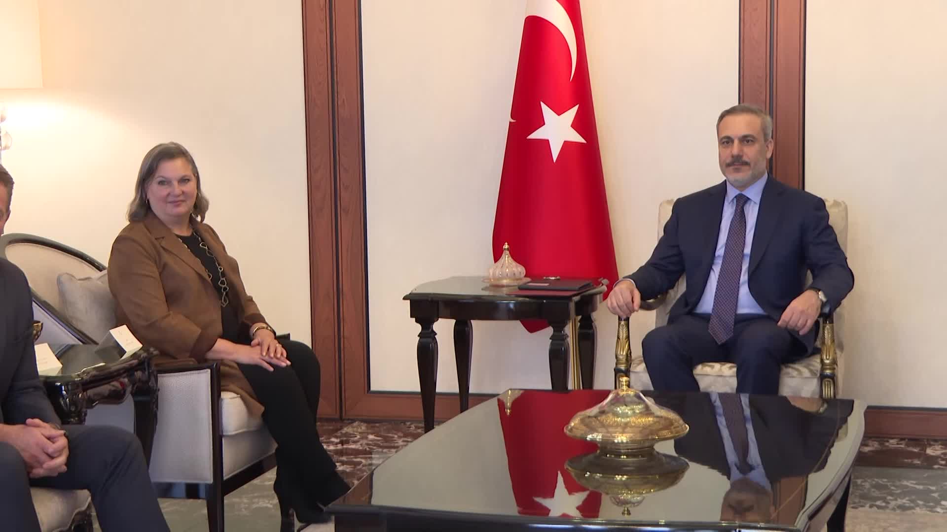 DIŞİŞLERİ BAKANI FİDAN, ABD DIŞİŞLERİ BAKAN YARDIMCISI VEKİLİ VE SİYASİ İŞLER MÜŞTEŞARI NULAND İLE GÖRÜŞTÜ 