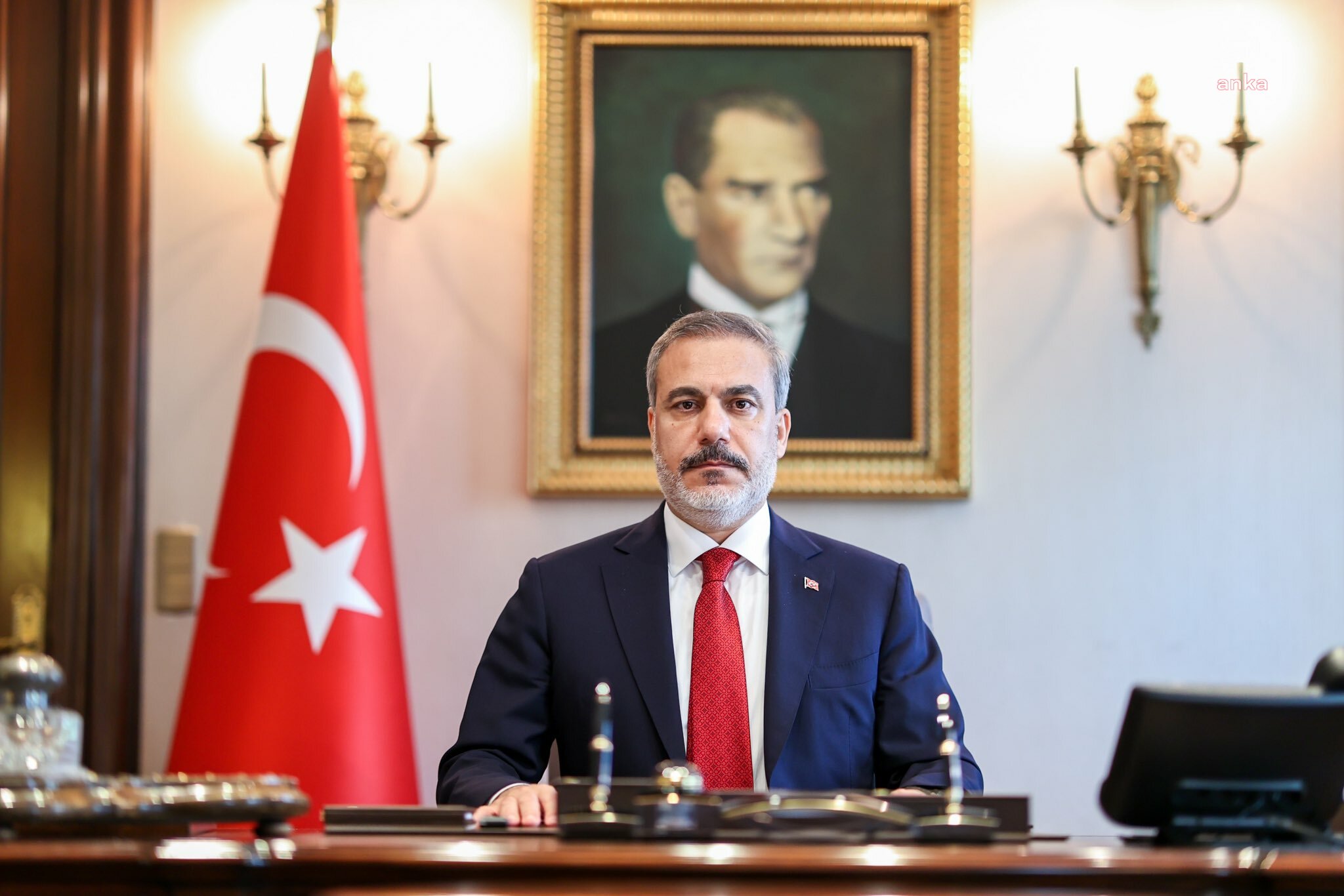 DIŞİŞLERİ BAKANI FİDAN WASHINGTON'DA BEYAZ SARAY ULUSAL GÜVENLİK DANIŞMANI SULLIVAN İLE GÖRÜŞTÜ 