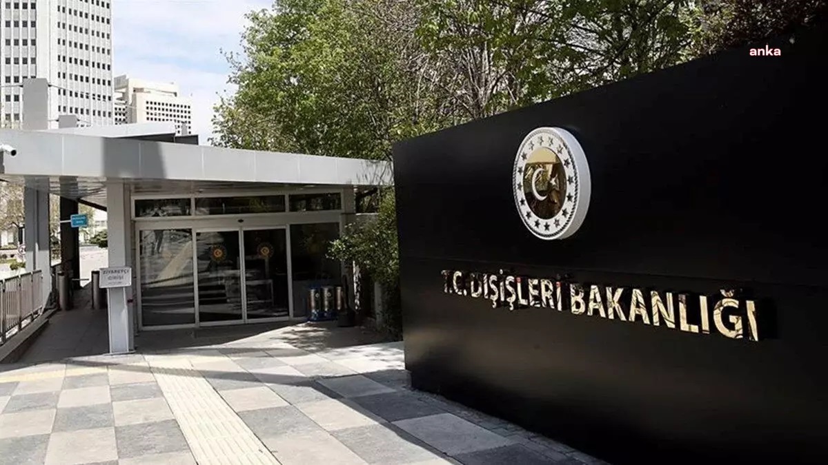 Dışişleri Bakanlığı: '' İnsanlık vicdanı ve uluslararası hukuk, İsrailli yetkililerin hesap vermesini sağlayacaktır''