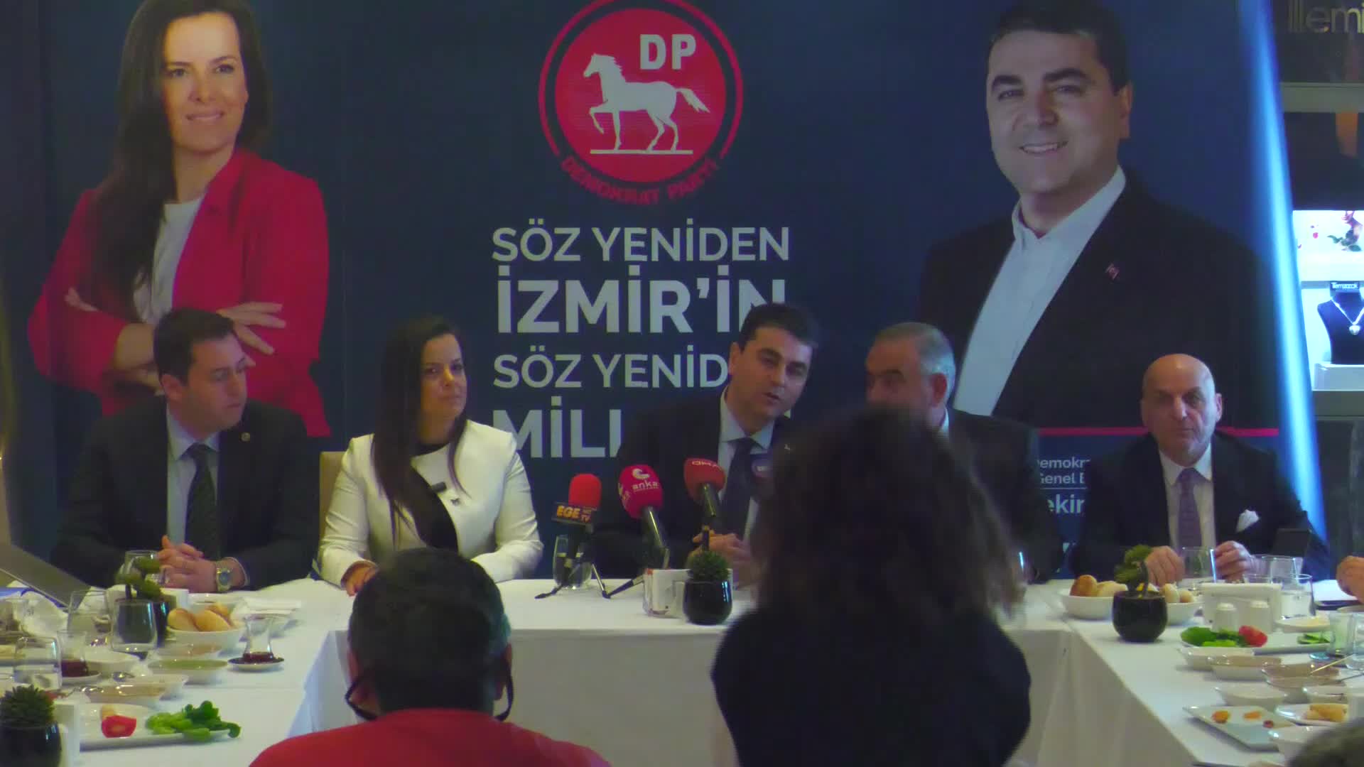 DP İZMİR BÜYÜKŞEHİR BELEDİYE BAŞKAN ADAYINI AÇIKLADI... GENEL BAŞKAN UYSAL: “SÖZ YENİDEN İZMİR’İN VE KADINLARIMIZIN”
