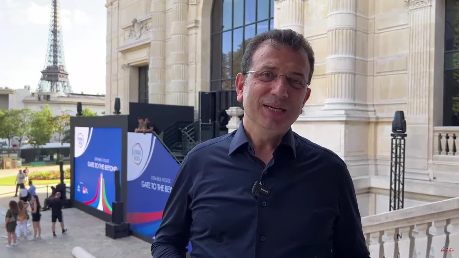 İBB Başkanı Ekrem İmamoğlu: "Bu ayaklar uğurlu geldi"