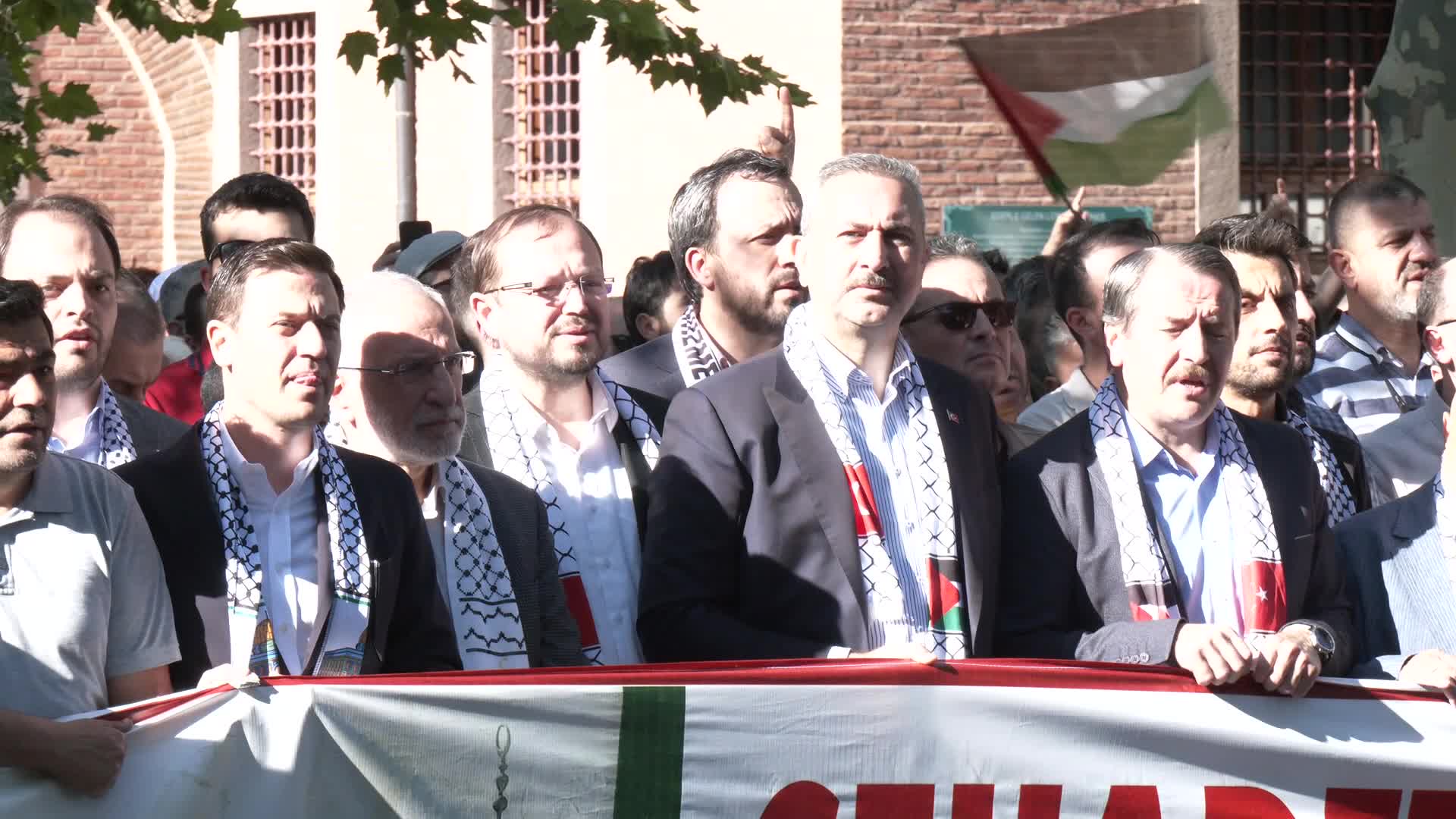 İsmail Haniye için Ankara'da dua okundu... Ali Yalçın, "3 Ağustos'ta 81 ilde akşam namazının ardından meydanlarda yürüyüş yapacağız"