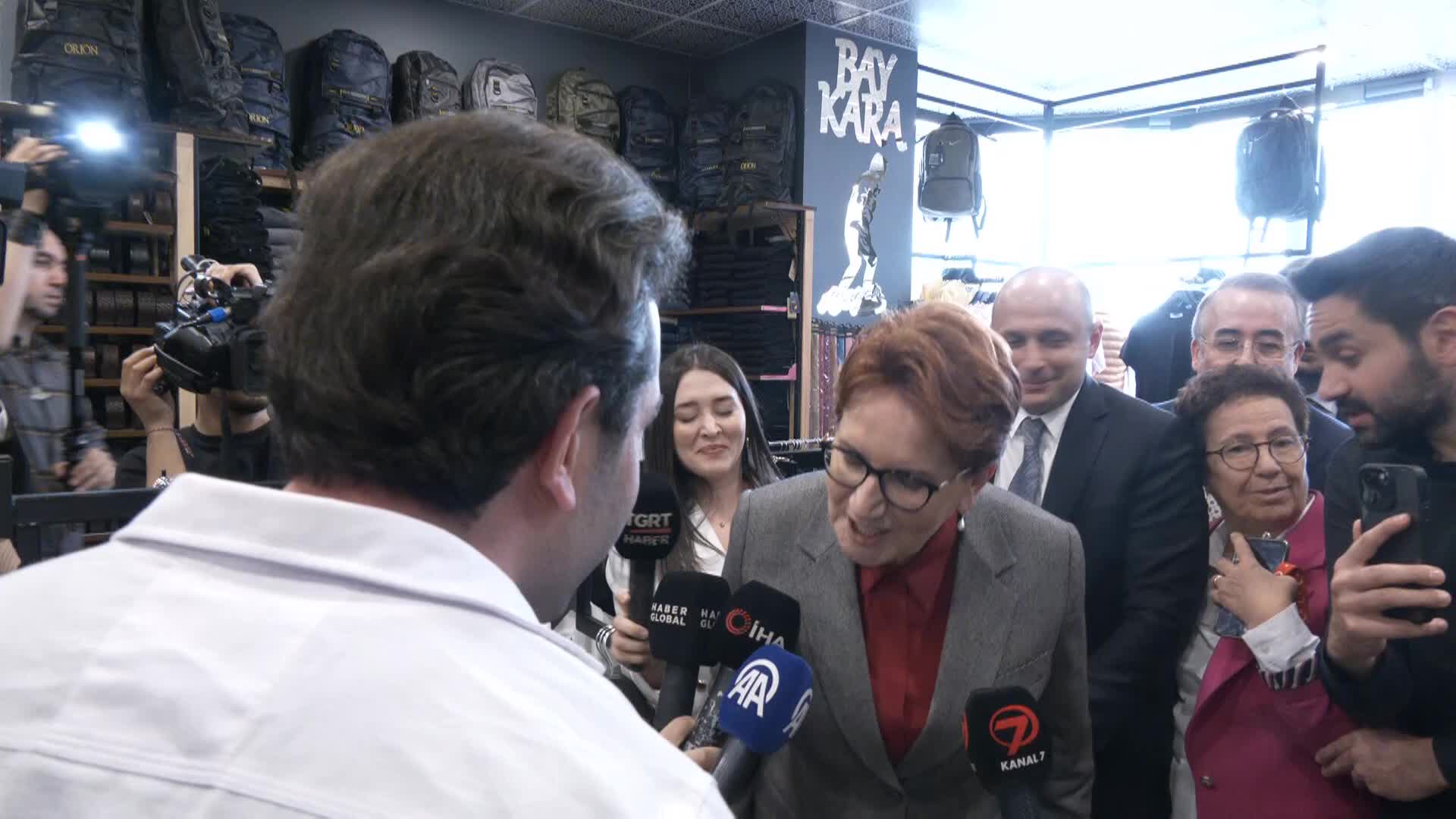 MERAL AKŞENER: “DÜŞMAN KUVVET OLMAKTAN BIKTIK, OY İSTİYORUM”
