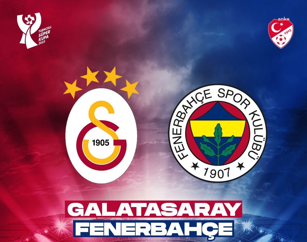 TFF, FENERBAHÇE VE GALATASARAY'DAN ORTAK SÜPER KUPA AÇIKLAMASI: "SÜPER KUPA MÜSABAKASI ORGANİZASYONDAKİ BAZI AKSAKLIKLAR NEDENİYLE ORTAK KARAR NETİCESİNDE İLERİ BİR TARİHE ERTELENMİŞTİR"