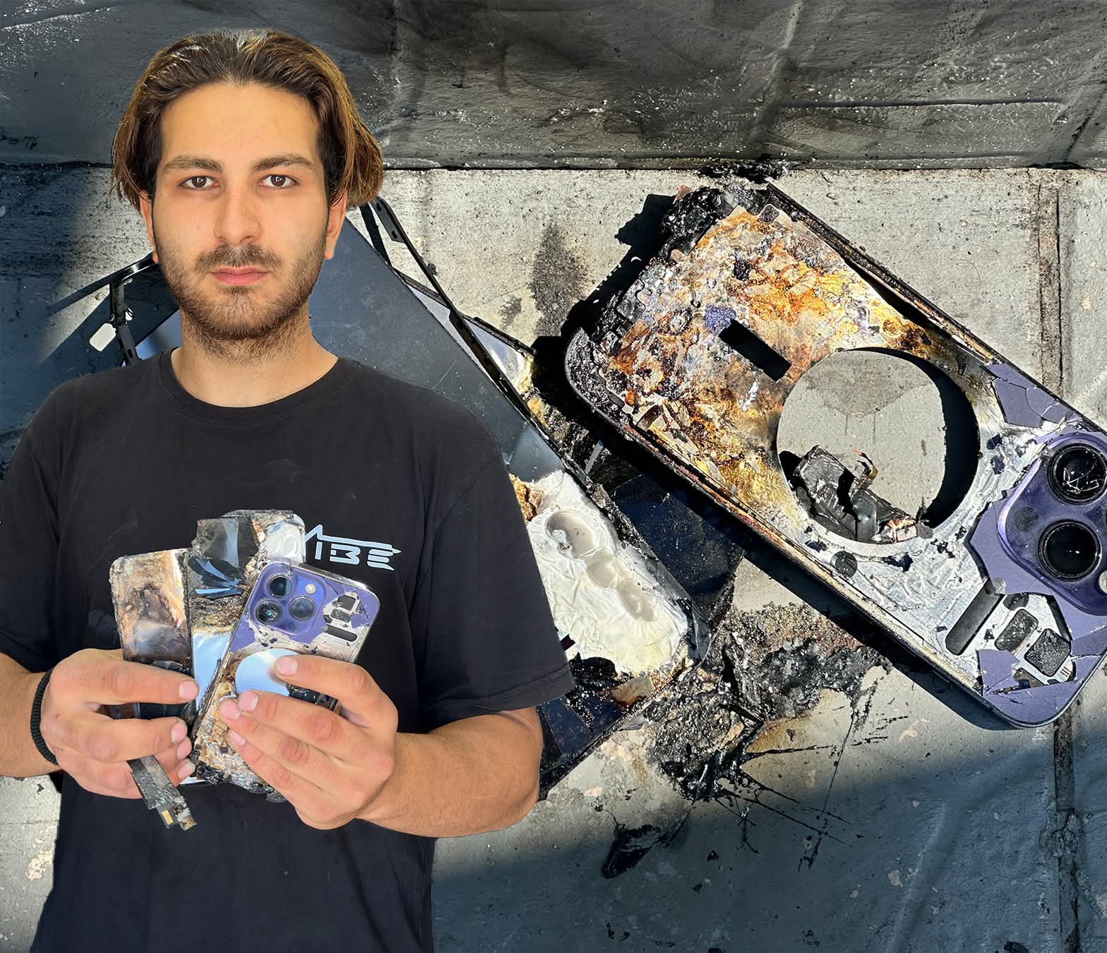 İstanbul’da iPhone 14 Pro Max Cebinde Alev Aldı: Sahibi Yaralandı!