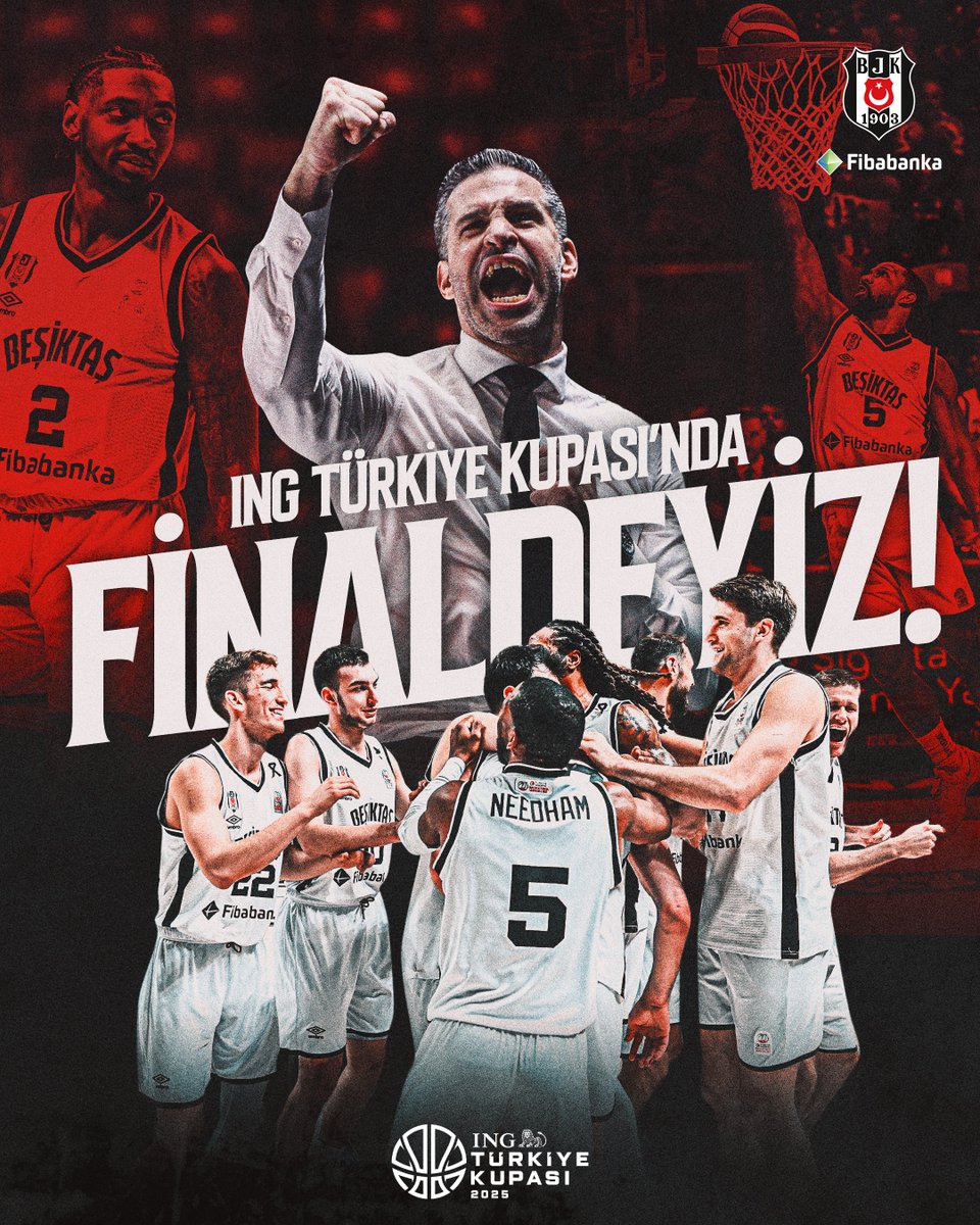 Beşiktaş Basketbol Takımı ING Türkiye Kupası'nda Finale Yükseldi