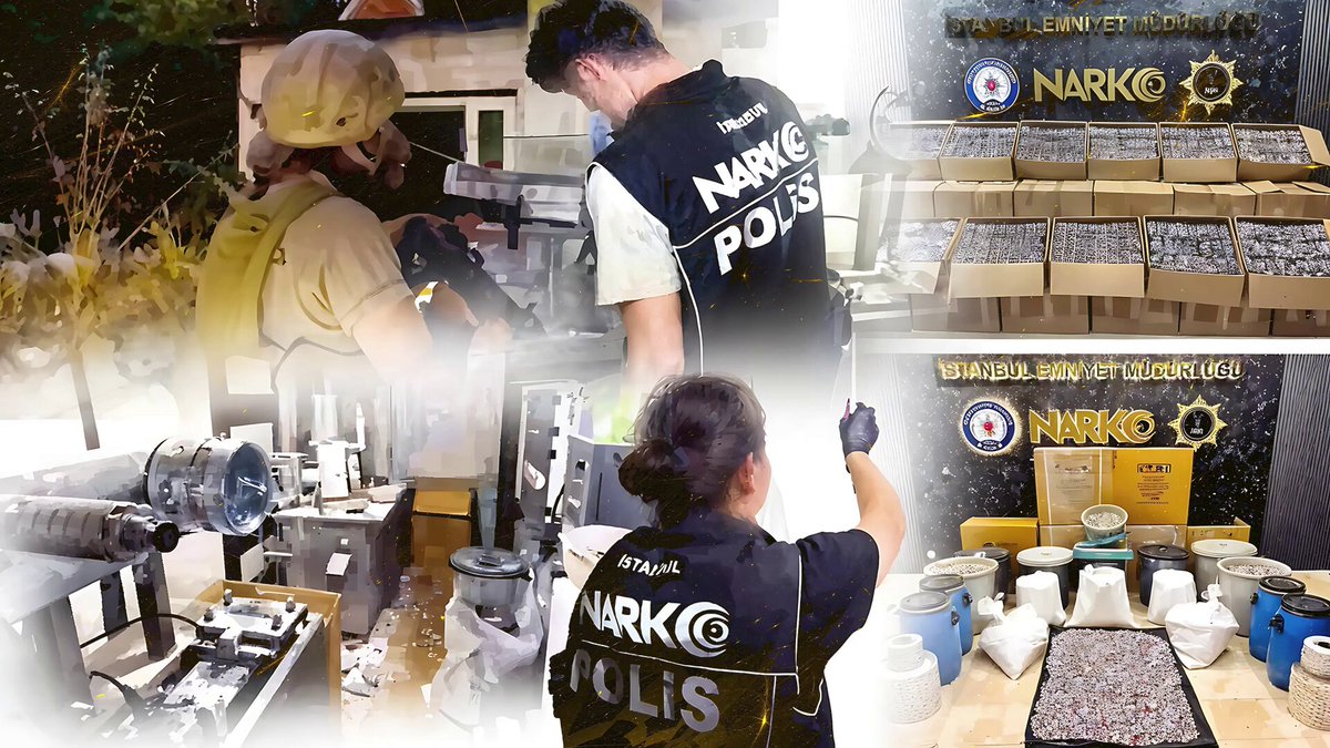 İstanbul'da Büyük Uyuşturucu Operasyonu: 2 Milyon Adet Hap Ele Geçirildi