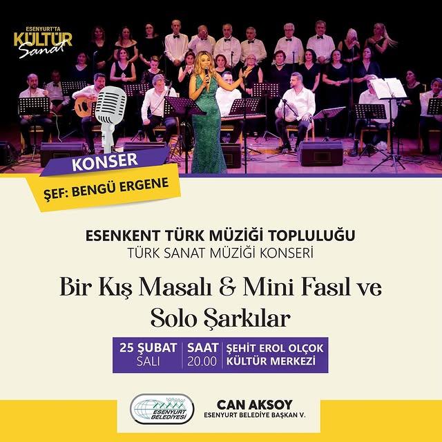 Esenyurt'ta Bir Kış Masalı: Türk Müziğiyle Buluşma