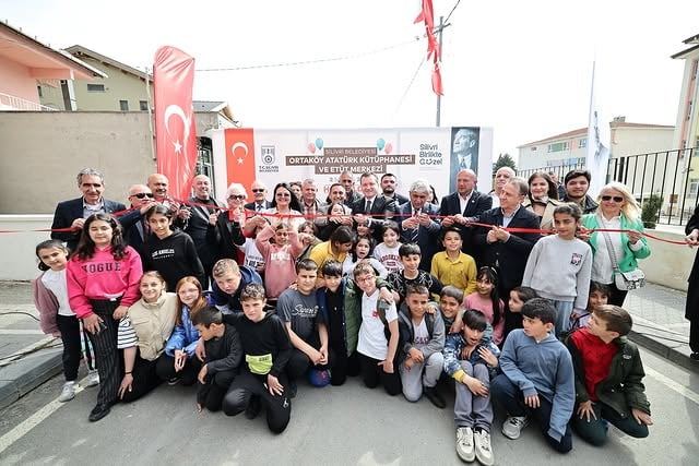 Silivri'de Yeni Atatürk Kütüphanesi ve Etüt Merkezi Açıldı