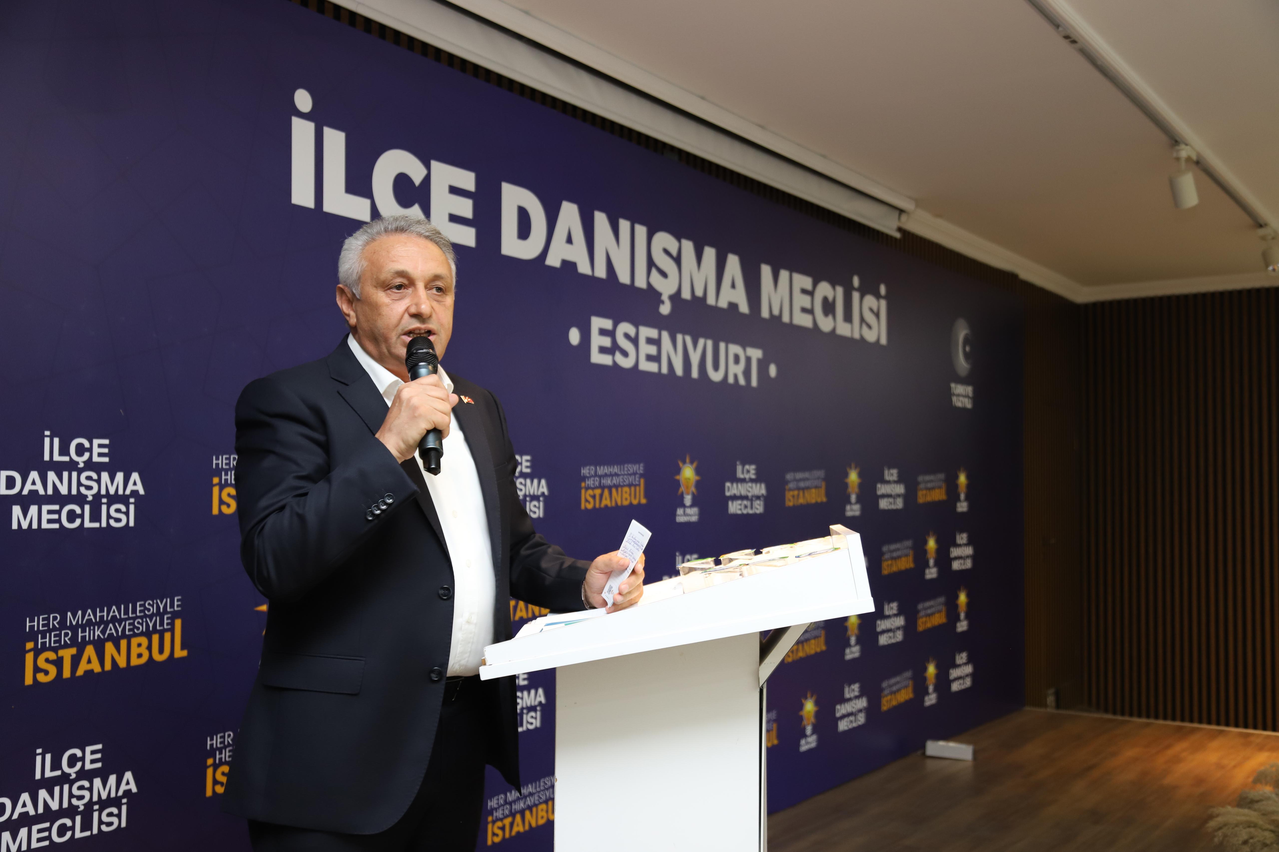 Esenyurt AK Parti İlçe Danışma Meclisi Gerçekleştirildi
