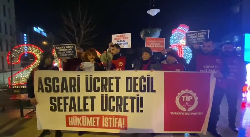 TİP Bilecik: "Asgari ücret emekçiye reva görülen sefaletin ilanıdır"