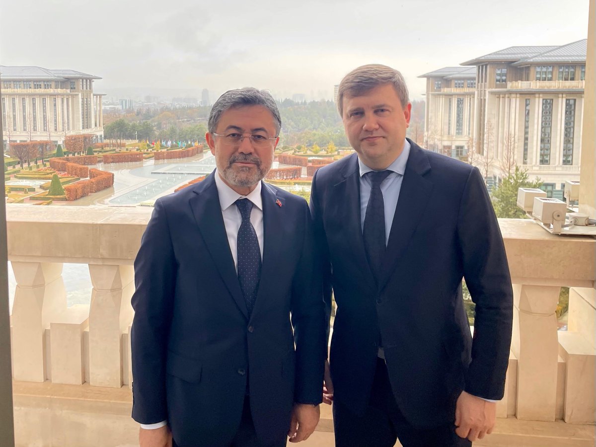 Türkiye ve Ukrayna Tarım Bakanları Arasında Verimli Görüşme