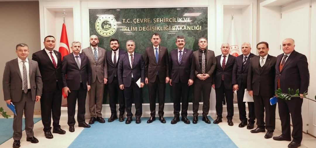 Batman Heyeti, Bakan Murat Kurum'u Ziyaret Etti: Gercüş’e Yeni Yatırımlar Yolda!