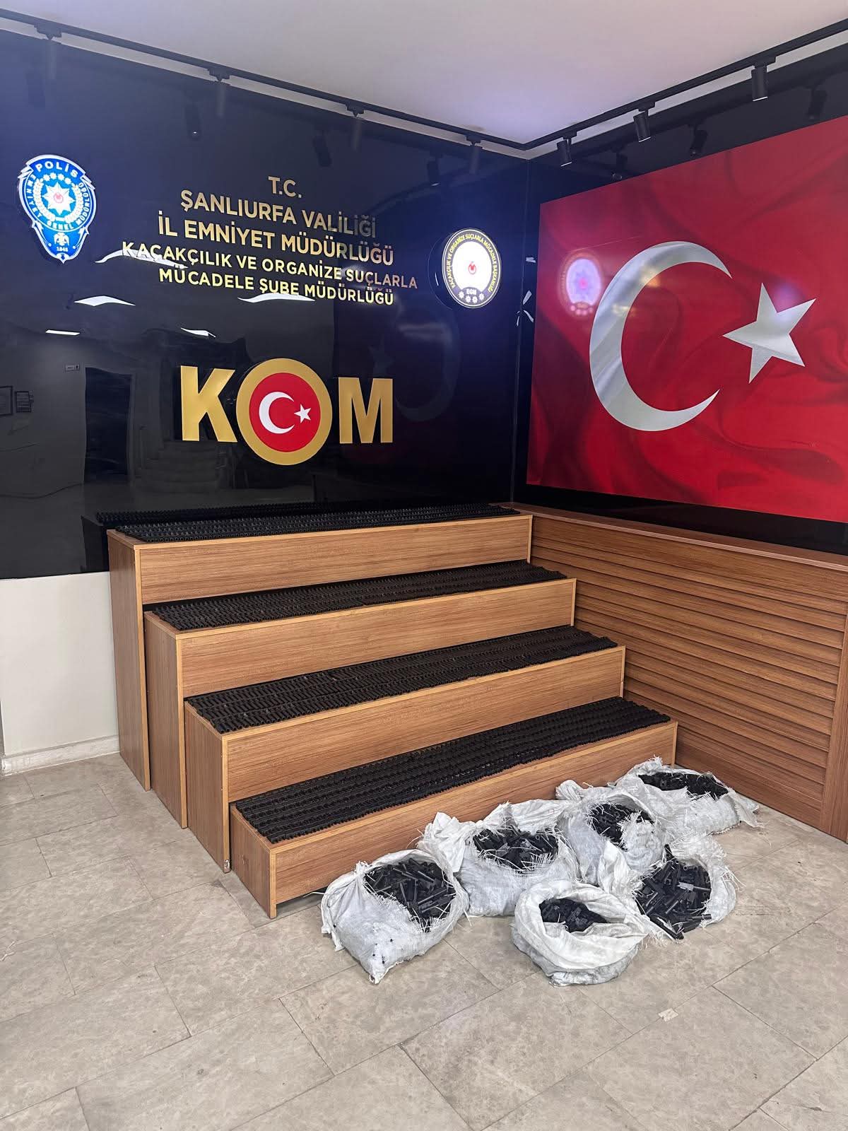 Kurusıkı Silah Dönüşümüne Darbe: Operasyonda Binlerce Parça Ele Geçirildi