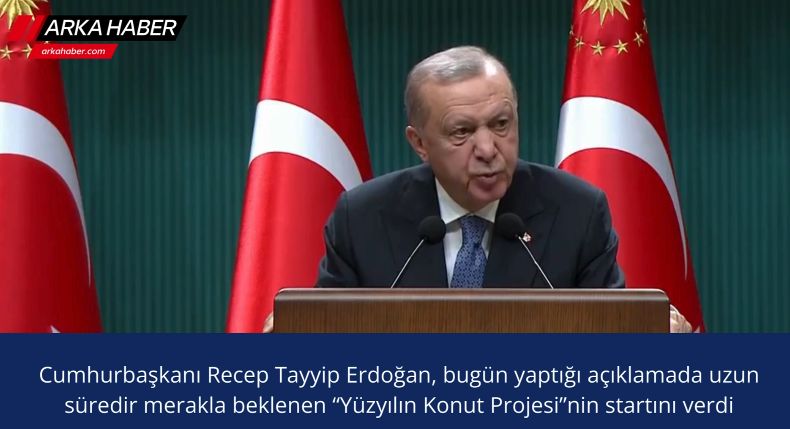 Cumhurbaşkanı Erdoğan’dan “Yüzyılın Konut Projesi” Müjdesi