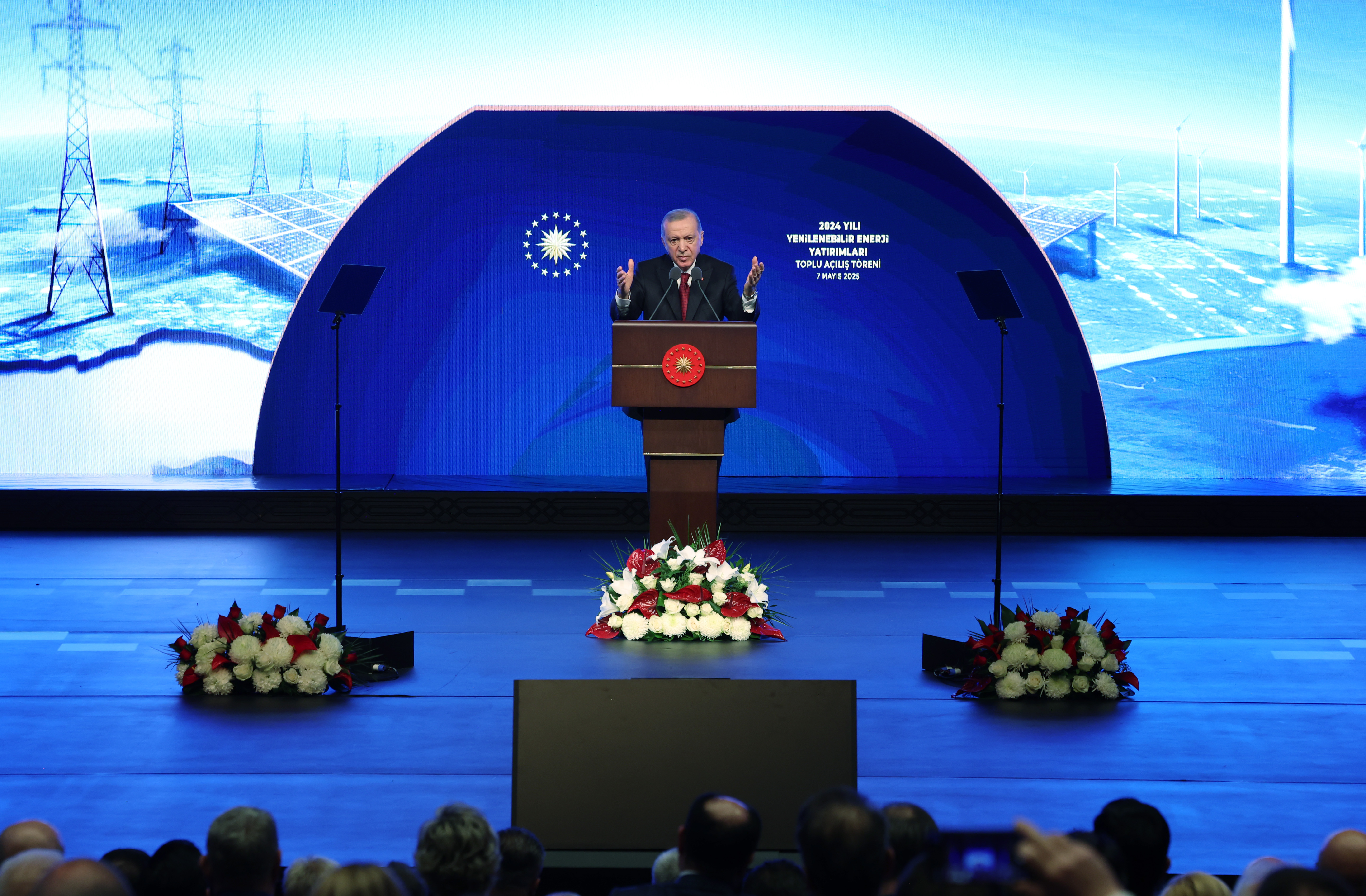 Cumhurbaşkanı Erdoğan: “Türkiye’yi enerji koridorlarının kesiştiği bir merkeze dönüştürdük”