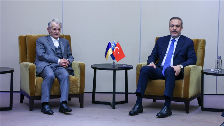 Dışişleri Bakanı Fidan, Kırımoğlu ile Kiev'de Görüşüldü
