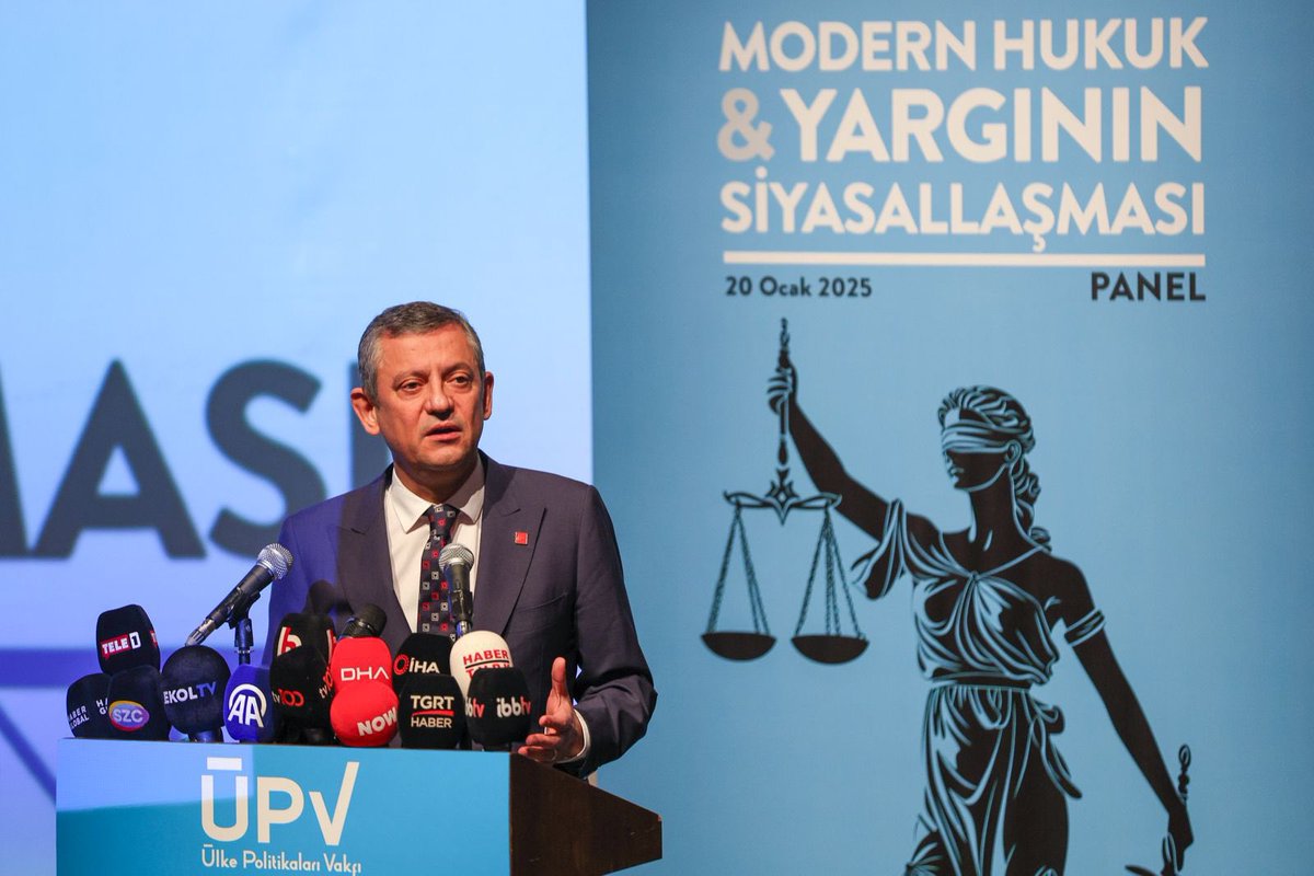 Özgür Özel: "Modern Hukuk ve Yargının Siyasallaşmasına Karşı Birlikte Mücadele Etmeliyiz"