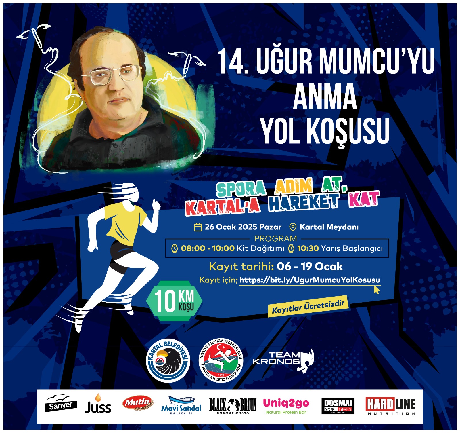 14. Uğur Mumcu Yol Koşusu'na Geri Sayım Başladı