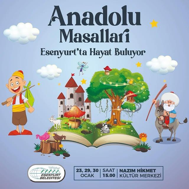 Anadolu Masalları Etkinliği Çocukları Hayal Gücüne Davet Ediyor