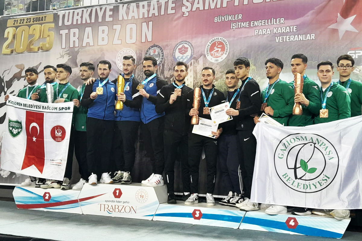 Gaziosmanpaşalı Karatecilerden Türkiye Şampiyonasında Büyük Başarı