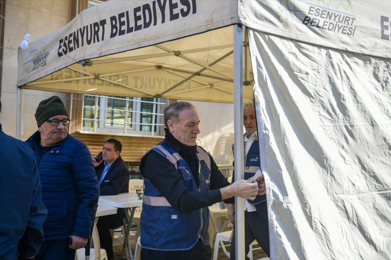 Esenyurt Belediyesi’nden Ücretsiz Taziye Hizmeti: Vatandaşların Yanında