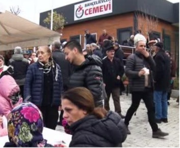 Bahçelievler Cemevinde Hızır Birlik Cemi ve Lokması İle Dayanışma