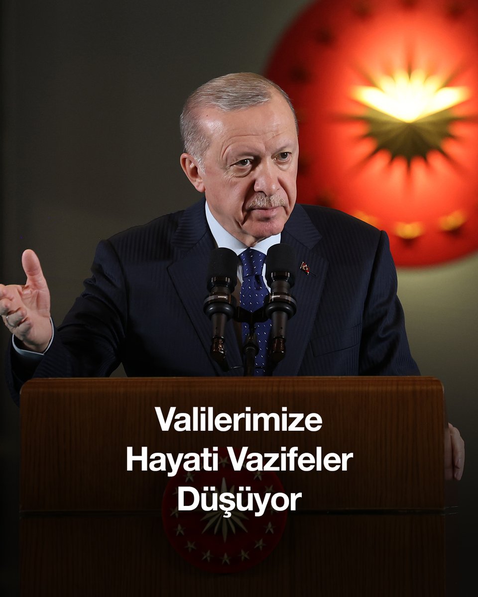 Cumhurbaşkanı Erdoğan’dan Valilere Önemli Mesaj: "Hassasiyetle Görev Yapın"