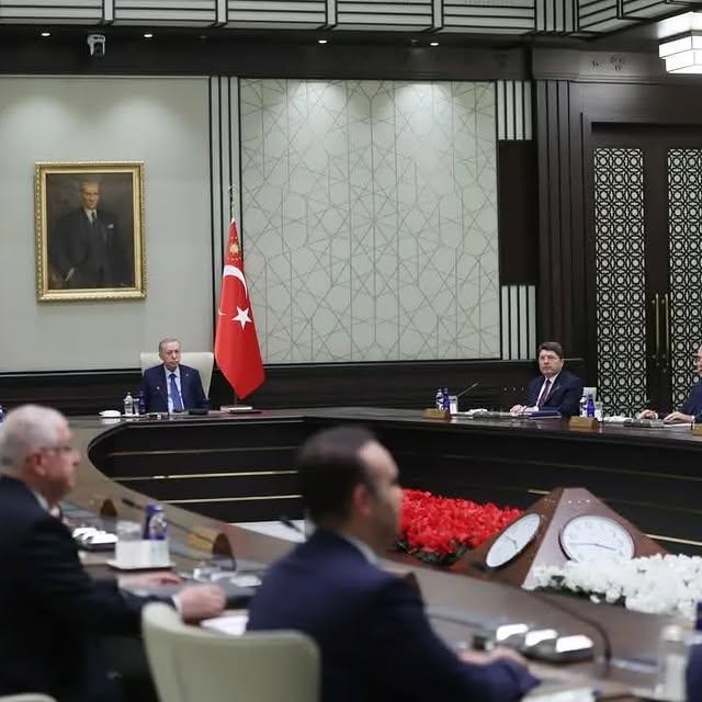 2025 Yılının İlk Kabine Toplantısı Cumhurbaşkanlığı Külliyesi'nde Gerçekleştirildi