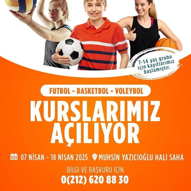 Esenyurt'ta Çocuklar için Spor Kursları Başlıyor