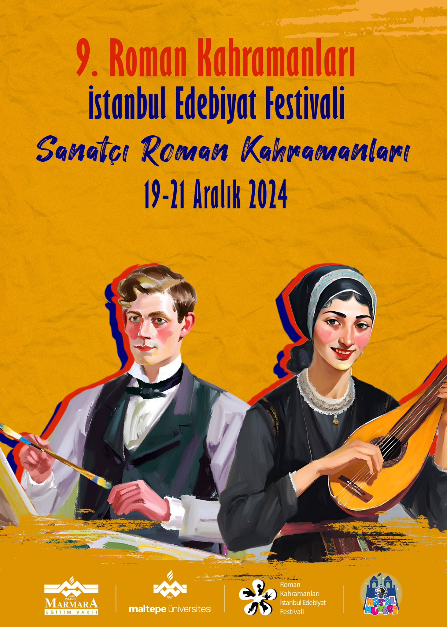 9. Roman Kahramanları İstanbul Edebiyat Festivali Kartal’da Başlıyor!