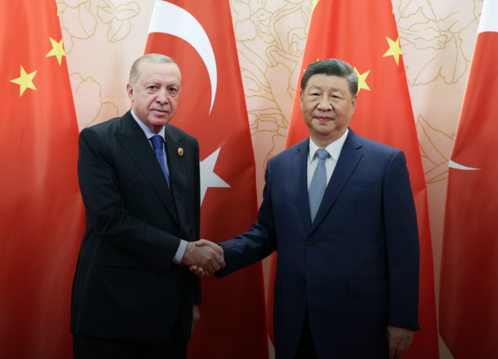 Cumhurbaşkanı Erdoğan, Çin Devlet Başkanı Şi Cinping ile Görüştü