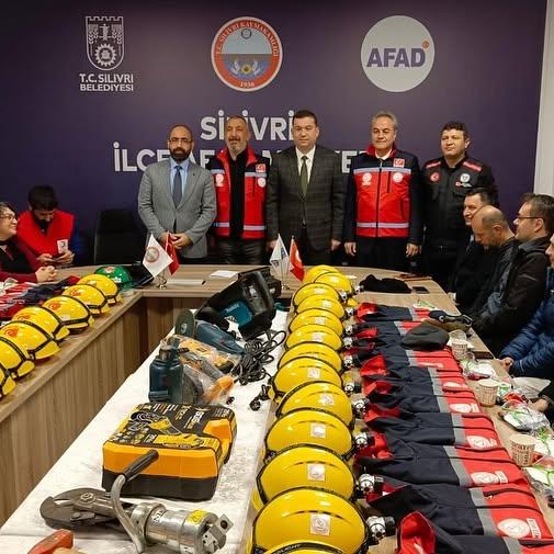 Silivri'de MEB AKUB Arama Kurtarma Birliği Tanıtıldı
