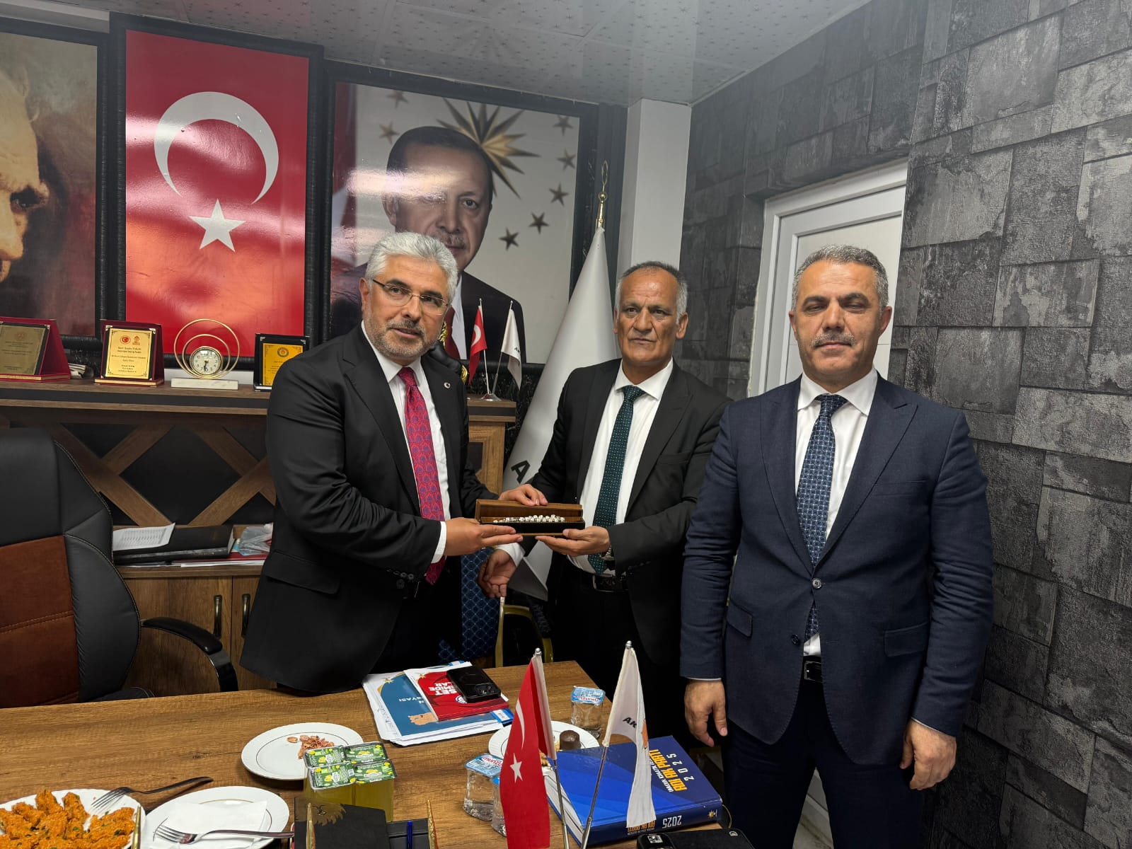 AK Parti Gercüş İlçe Teşkilatı, Samsun Milletvekili Ersan Aksu’yu Ağırladı
