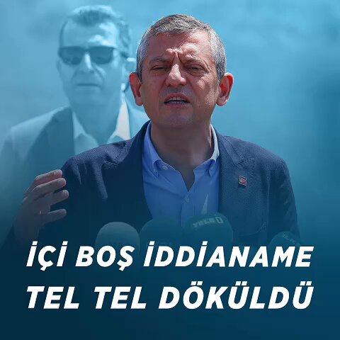 CHP Genel Başkanı Özel'den Esenyurt Belediye Başkanı Davası Açıklaması