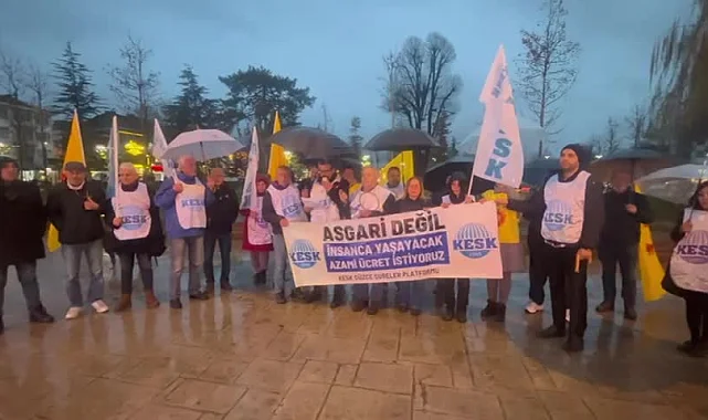KESK: “Asgari ücret, insanca yaşam standartlarından uzak”