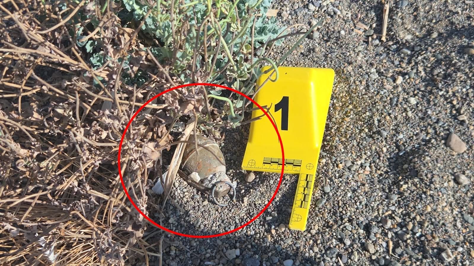 İznik Gölü Sahilinde Bulunan El Bombası Kontrollü Şekilde İmha Edildi!