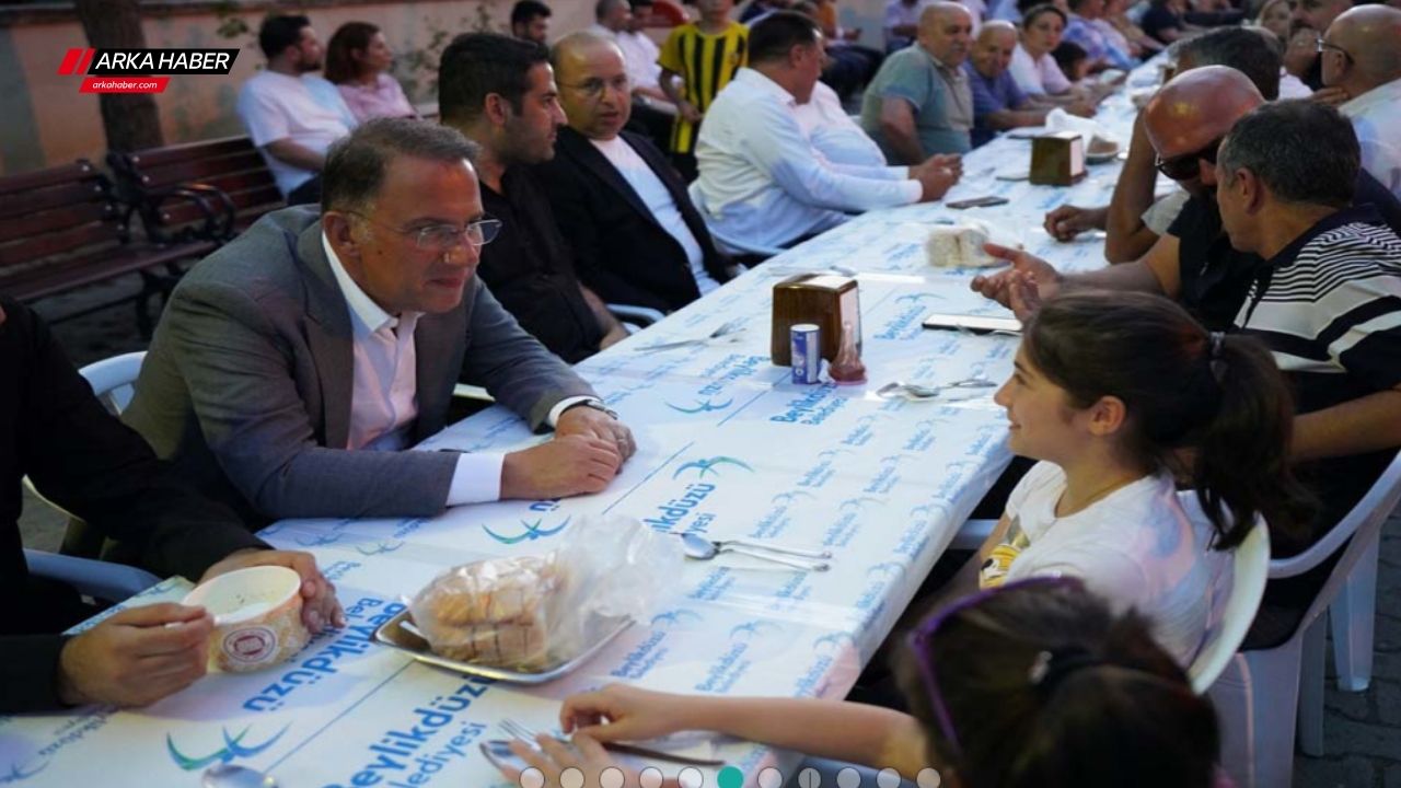 Başkan Çalık, Canlarla Muharrem Ayında Oruç Açtı