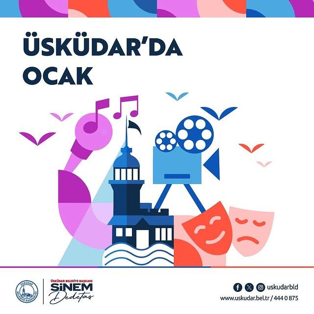 Üsküdar'da Ocak Ayı Kültür Sanat Etkinlikleri Başlıyor